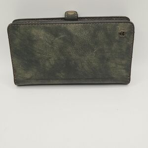 Green Leather Wallet